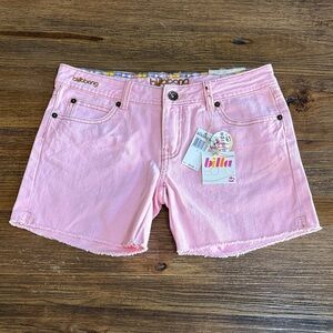 Billabong Women's Pink Jean Shorts